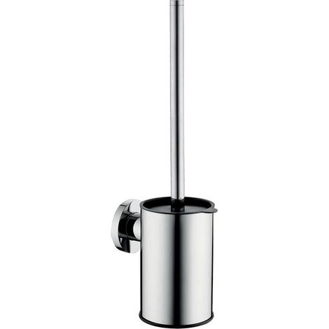 Novaservis Ferro Smile - WC-Bürste zur Wandmontage, mit Halter, Edelstahl poliert ASM14