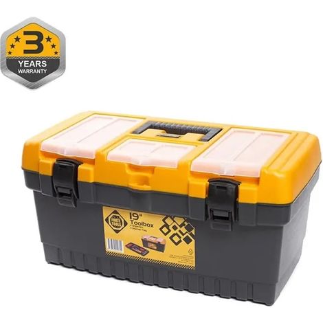 Caja de herramientas forte pt-19 plástico 26,7x48,6 cm (1/3)