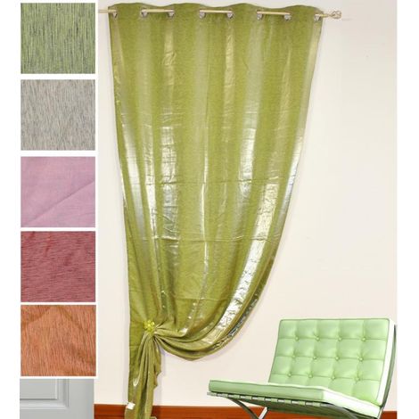 Tenda Arredamento per interni chloe' 140 x 280 cm Vari Colori