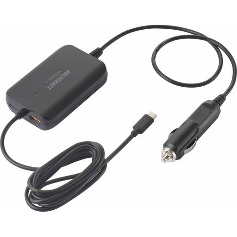 [NEUWERTIG] B-Ware Voltcraft Vc100 Wc 3 Vc 12380810 Usb Ladegerät Kfz Ausgangsstrom (Max.) 5 A Strom