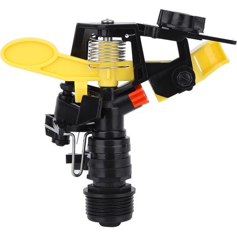Arroseur de pelouse réglable en plastique, arroseur à bascule contrôlable, filetage mâle G3/4 DN20 (1/5)