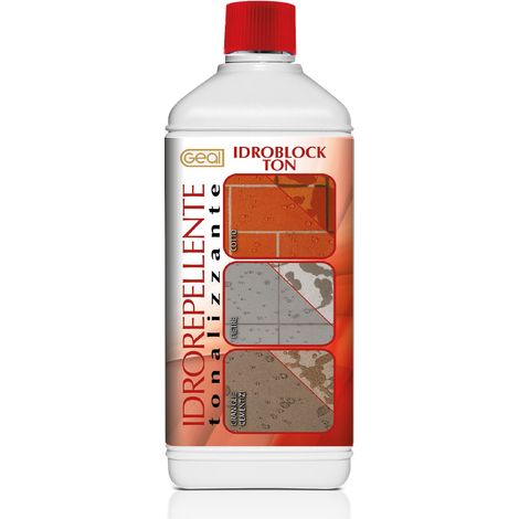 GEAL IDROBLOCK TON. Idrorepellente tonalizzante antiumidità. 1 Litro