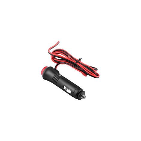 Prise allume-cigare 1.5m Interrupteur marche/arrêt Fusible 10A Tension 12V/24V Connecteurs pour appareils électriques voiture
