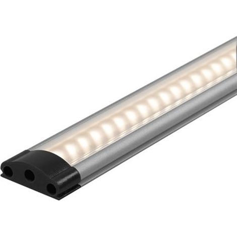 Réglette LED 50 cm dimmable tactile – Éclairage blanc neutre 4000K – 1000 lumens – Alimentation 12V – Aluminium et PVC – Electris