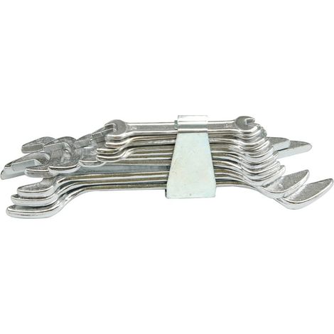 Chiavi a forchetta 6-32 mm, set da 10 pezzi, clip 50610 VOREL
