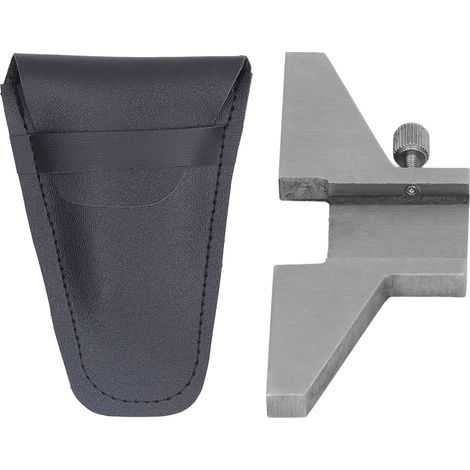 Base de profondeur d'étrier, bouton à vis en acier inoxydable, meulage de haute précision, fixation trempée pour la mesure (1/5)