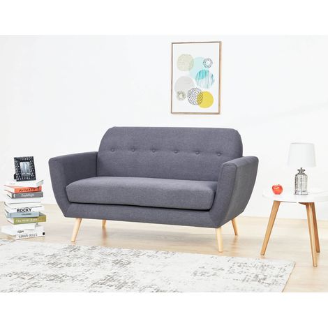 HANSEL - divano stile scandinavo in tessuto (1/5)