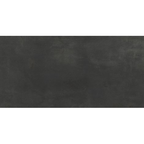 Carrelage effet Béton Gris Nuit 120x60x0,9 cm Mat Gravino - Sol et mur intérieur (vendu par carton de 1,44 m²) - RO'MA CARRELAGE