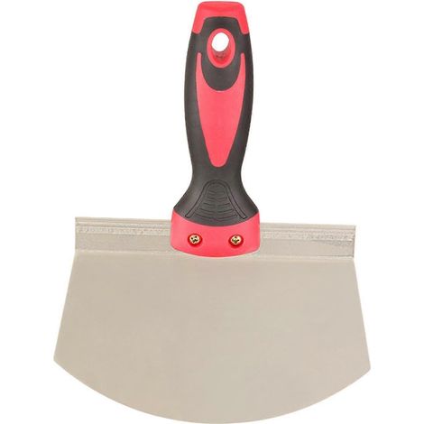 Metallspachtelmesser zum Auftragen von Spachtelmasse, Gips, Zement und Wanddekorationen (1/5)