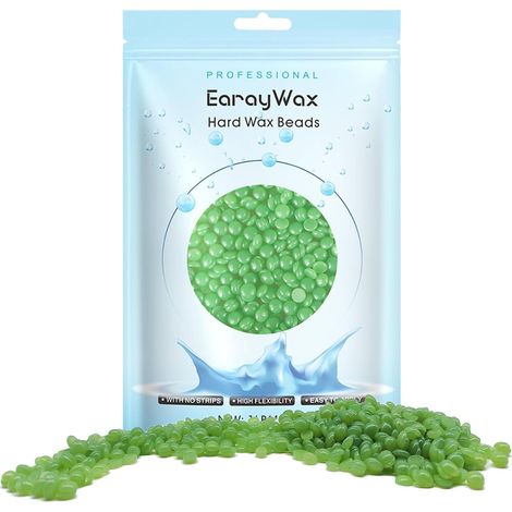 450 g de perles de cire pour l'épilation du visage, des sourcils, pour tous les types de peau (1/5)