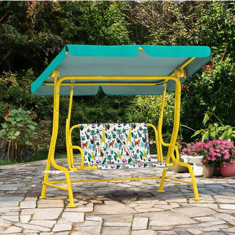 Portique de balançoire en polyester 112 x 75 x 120 cm (1/5)