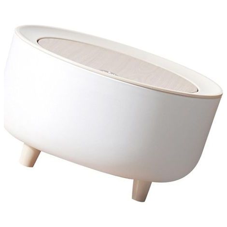 Mini Desktop Trash Can Hygienic Pressing Design for Living (1/4)