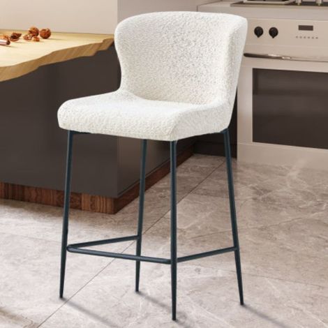 Tabouret Lisa  52 x 56 x 97 cm  Blanc (1/5)