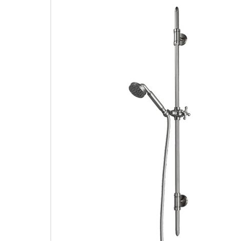 Ensemble barre de douche 110cm chromé Liberty Line - Bossini D19001030