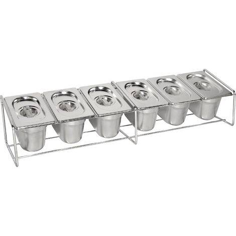 Support Inox Pour Bacs GN - Vogue (1/5)