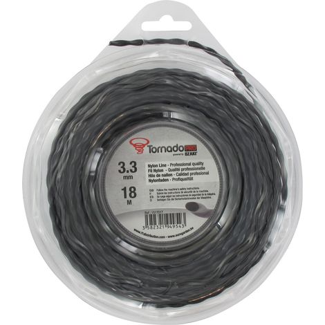 HILO DE RECORTADORA TRENZADO 3,3MM RIF 1517017 COMPATIBLE OZAKI TORNADO
