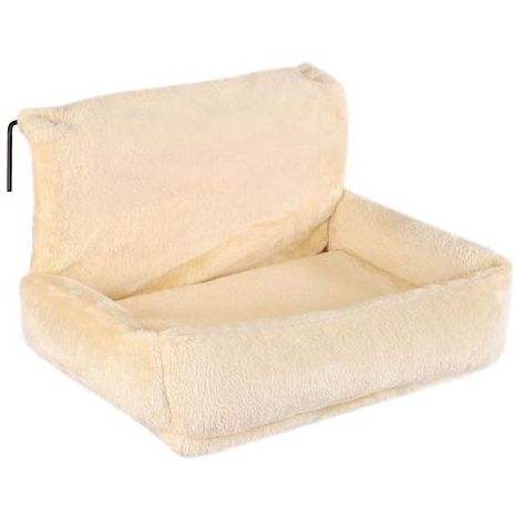 lionto Katzenbett für Heizungen Katzenheizungsliege Katzenhängematte für Heizungen Farbe beige (1/5)