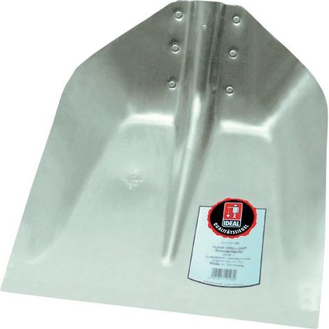 Idealspaten Hallenser Randschaufel ohne Schutzkante ohne Stiel 380 x 380 mm (1/3)