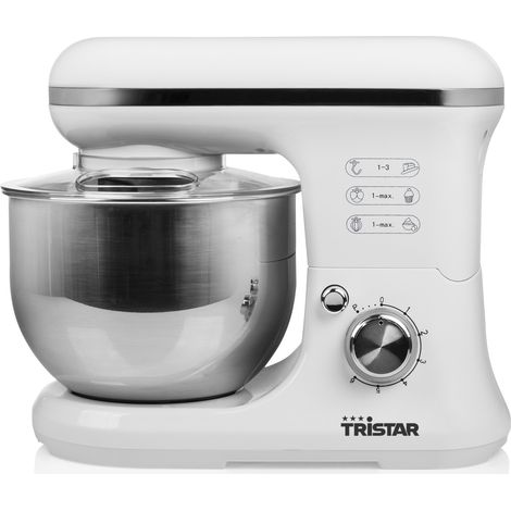 Tristar MX-4817 Küchenmaschine 5L 1.200W weiß / silber"-"172658414