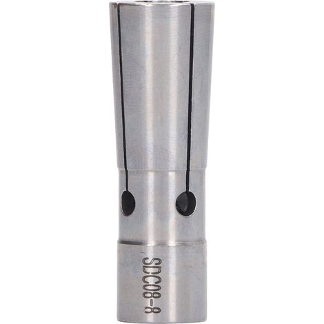 Hochpräzises Spannzangenfutter für Drehmaschinen, Spannzangen-Werkzeughalter für Fräsmaschinen und Bohrmaschinen, 8 mm Durchmesser (1/5)