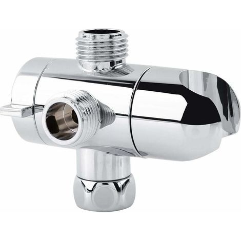 Way Diverter Shower Arm for Hand Shower Combo Shower Head Mounted Valve Fix Bathroom Bracket
