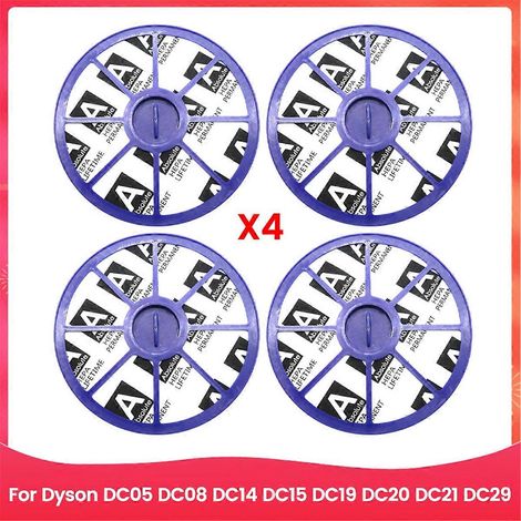 Filtre de 4PCS Lower Post Back HEPA filtre de DC05 DC08 DC14 DC15 DC19 DC20 DC21 DC29 Aspirateur Spare HEPA Filtre (1/5)