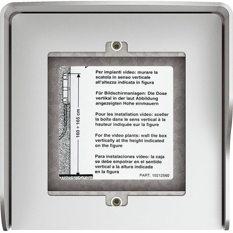 Boîtier mural Sfera New 1 module Allmetal BTICINO 350611 (1/2)
