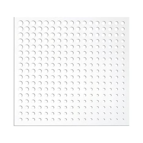 NORTENE PANEL DECORATIVO MOON 1X1M BLANCO