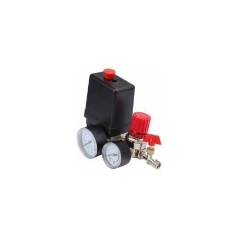 Regulador de presión para compresor de aire – Conector G1/4 – Rango de presión 0,5-0,8 MPA – Tensión 240V – Caudal máx. 3000 L/min (1/5)