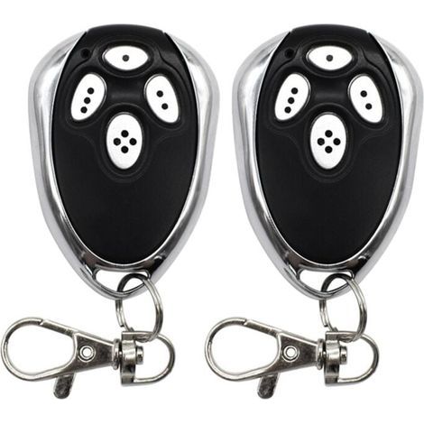 Telecomando a 2 pezzi per motori di porte sezionali da garage, codice rolling a 433 MHz (1/4)