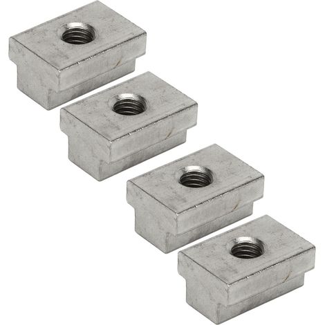 4 kits fixations vis écrous avec écrous T rainure, anneaux D, boulons hexagonaux pour camionnette, VUS, remorque, rail de caisse (1/5)