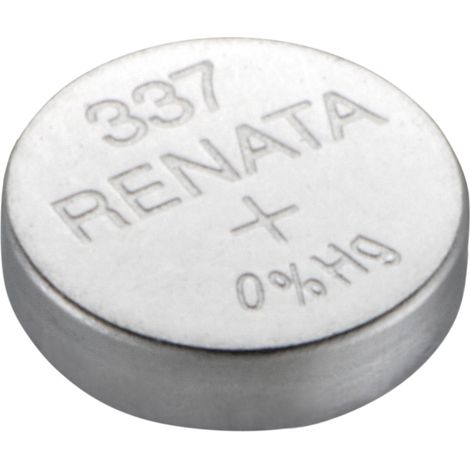 BATTERIA a BOTTONE all'ossido d'argento 337 RENATA