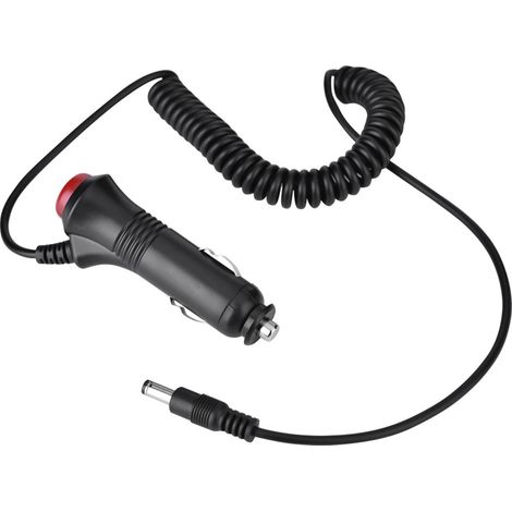 m 12 V Zigarettenanzünder-Netzteil auf 5,5 x 2,1 mm DC-Stecker für CCTV-Monitor oder Motorgeräteersatz (1/5)