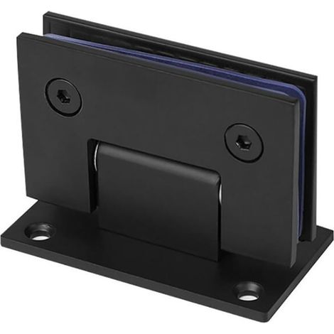 Pince à verre 1 pièce, charnière angle droit pour porte de douche (1/4)