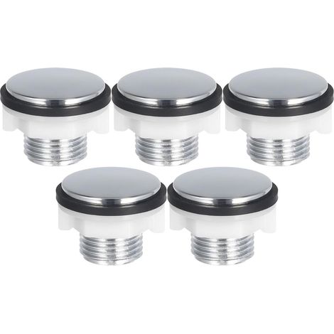 5 Pièces Cache Trou Évier Cuisine Bouchon Robinet (1/5)