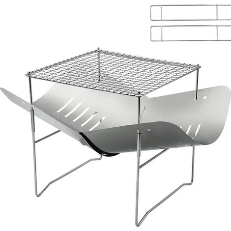 Réchaud de camping ultraléger en titane Thous Winds, réchaud à bois d'extérieur pour pique-nique, barbecue et survie, équipement et fournitures pour réchauds de cuisine portables (1/5)