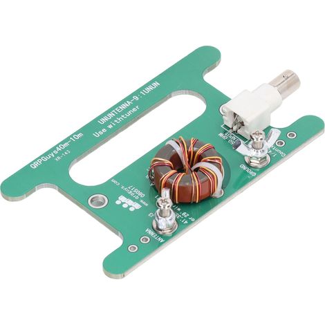 SDR-Antennenmodul Balun BNC-Buchse Signalempfangsplatine Set Kit für Innen- und Außenbereich (1/5)
