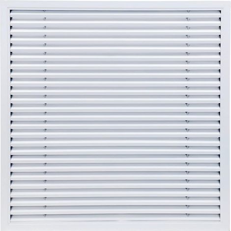Grille de Ventilation Grilles D'aeration 60x60cm Blanc Sont Fabriqués en Alliage d'aluminium Durable, Grille de Ventilation pour toutes Sortes d'armoires Grille d'aeration (1/5)