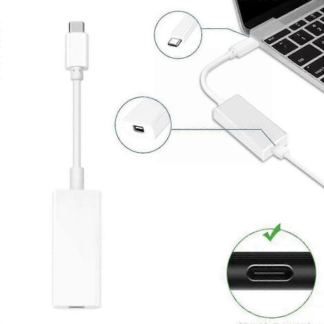 Adaptateur Thunderbolt 3 vers Thunderbolt 2 - Câble USB Type-C pour MacBook Air et MacBook ProLuckyB