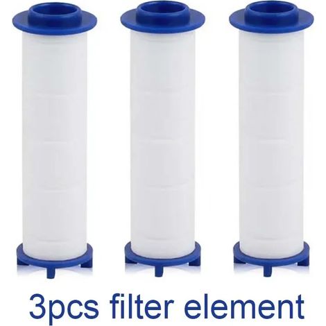 (3 filtres) Douche avec filtre, pommeau de douche haute pression, douche économique en eau avec filtre, 3 boutons de réglage. (1/5)