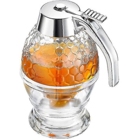 Distributeur de sirop de miel, pot distributeur de miel de 200 ml sans BPA (1/5)