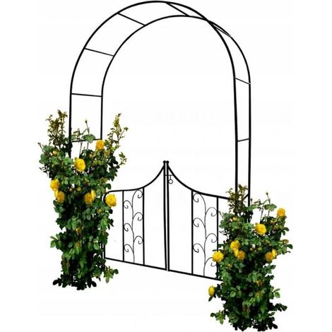 PERGOLA DE JARDIN PERG-N6092, arche pour rosiers, fleurs, plantes grimpantes, portail (1/5)