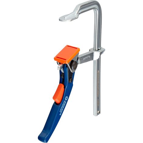 WS24 Einhandhebelzwinge Ganzstahl 160 / 80  - WS24-100101