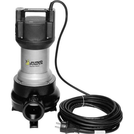 Jung US 105 E Tauchpumpe Drainagepumpe mit Standfüßen und 10m Kabel 09410 Schmutzwasserpumpe