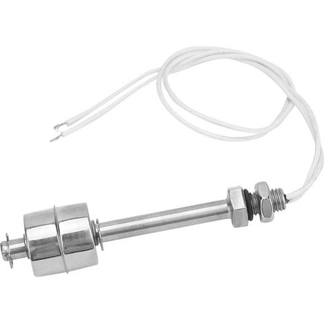 Capteur de niveau d'eau liquide en acier inoxydable 0220 V, interrupteur à flotteur pour piscine, bidon de 100 mm (1/5)