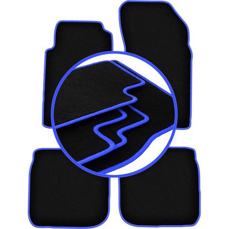 Tapis de sol Carlux bleus pour : Ford Scorpio MK2 break, berline (1994-1998) (1/5)