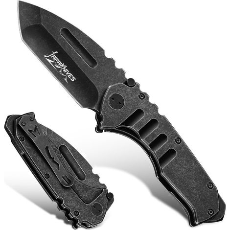 Klappmesser Tanto 5mm EDC Outdoor Camping Angeln Taschenmesser (1/5)