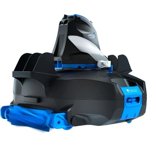 Limpiafondos Automático Robot para Piscinas con Batería 90 min Kokido Delta 200 RX Con Rodillo Incluido sin Cables