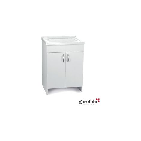 LAVATOIO LEGNO MADEIRA 60X50 CM BIANCO