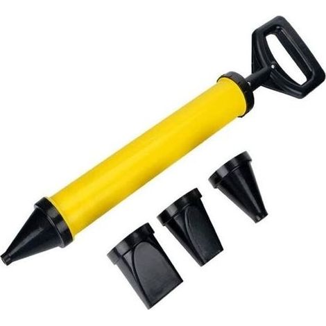 Set Of Gun TO Mortar,ABS Gun to calfeutrer pointer,mortar Cement,Lemon Green Gun applications Includes 4 Nozzle H319 (1/5)